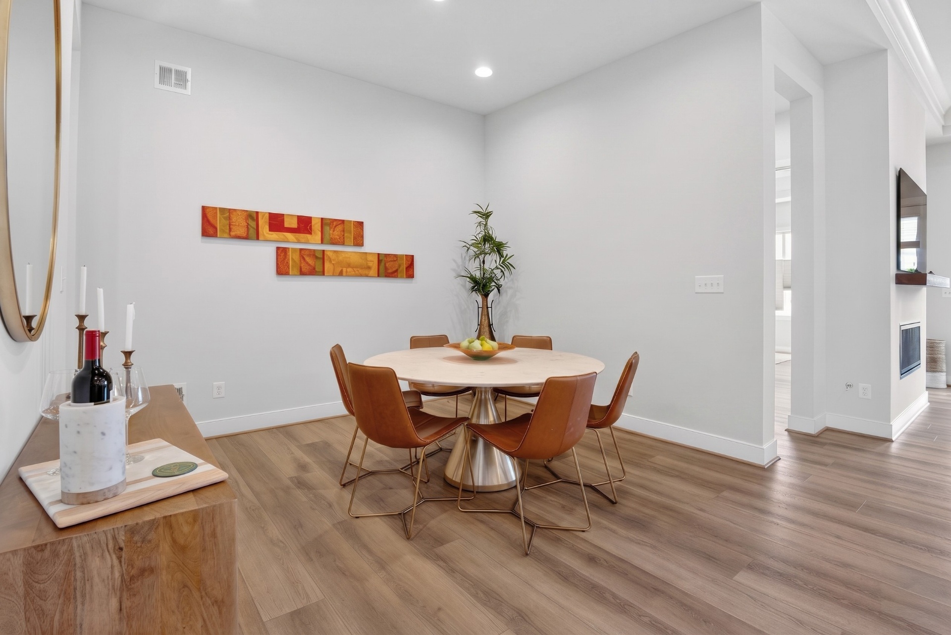 Elegant dining room